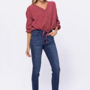 Judy Blue MINERAL WASH RELAXED FIT